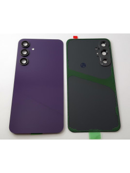 Tapa trasera o tapa bateria purpura para Samsung Galaxy S23 FE SM-S711 mas cubierta camara
