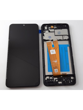 Pantalla lcd para Samsung Galaxy A04 2022 SM-A045 mas tactil negro mas marco negro calidad premium