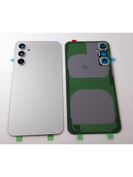 Tapa trasera o tapa bateria plata para Samsung Galaxy A34 5G SM-A346 mas cubierta camara