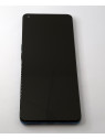 Pantalla TFT para Oppo Find X2 Pro mas tactil negro mas marco azul compatible