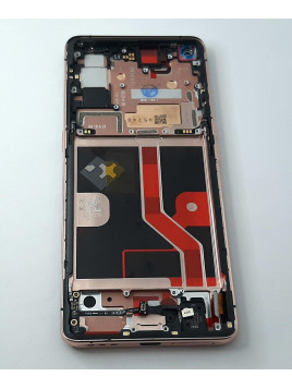 Pantalla TFT para Oppo Find X2 mas tactil negro mas marco dorado compatible