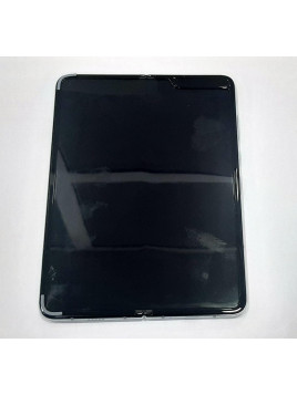 Pantalla lcd para Samsung Galaxy Fold SM-F900F Fold 5G SM-F907B GH82-21195A tactil negro mas marco plata Service Pa