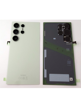 Tapa trasera o tapa bateria verde para Samsung Galaxy S24 Ultra SM-S928B GH82-33349E Service Pack