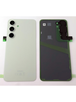 Tapa trasera o tapa bateria verde para Samsung Galaxy S24 SM-S921B GH82-33101E Service Pack