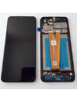 Pantalla lcd para Samsung Galaxy A04 2022 SM-A045 GH81-22731 mas tactil negro mas marco negro Service Pack