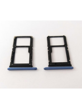 Soporte o bandeja dual sim azul para Huawei Honor 70 Lite 5G calidad premium