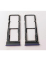 Soporte o bandeja dual sim purpura para Vivo Y17S calidad premium