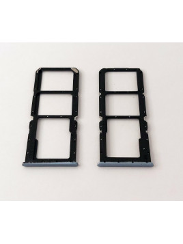 Soporte o bandeja dual sim azul para Realme 8 Pro RMX3081 calidad premium