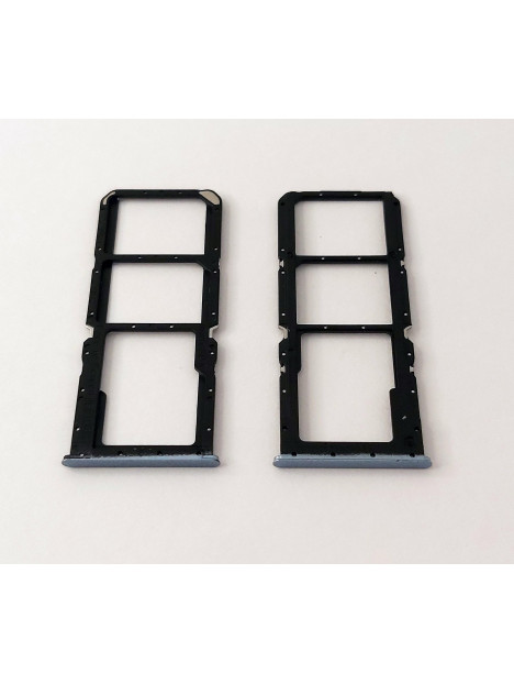 Soporte o bandeja dual sim azul para Realme 8 Pro RMX3081 calidad premium