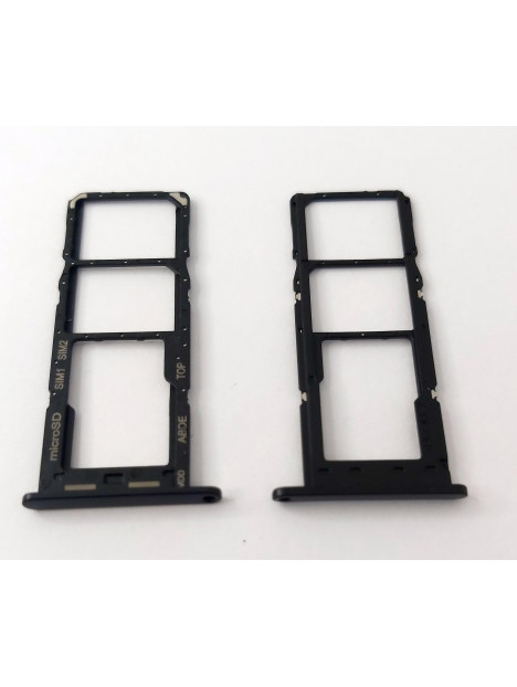 Soporte o bandeja dual sim negro para Samsung Galaxy A24 4G SM-A245F calidad premium