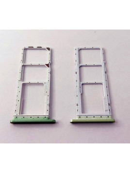 Soporte o bandeja dual sim verde claro para Samsung Galaxy A05S SM-A057 calidad premium