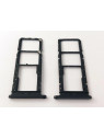 Soporte o bandeja dual sim negra para Samsung Galaxy A05S SM-A057 calidad premium