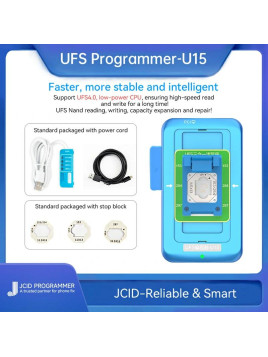 Programador JC U15 UFS para BGA 153/254/297 Nand lectura y escritura