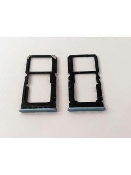 Soporte o bandeja dual sim azul para Oppo A98 5G CPH2529 calidad premium