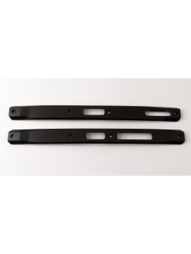 Set 2 embellecedores laterales negros para Doogee V31 GT 5G calidad premium