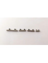 Set 4 botones blancos para IPhone 15 Pro A2848 A3101 A3102 A3104 IPhone 15 Pro Max A2849 A3106 A3105 A3108 calidad
