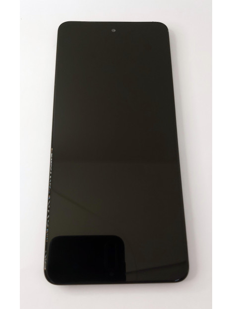 Pantalla lcd para Oppo A58 4G mas tactil negro mas marco negro compatible