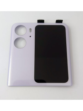Pantalla lcd exterior para Oppo Find N2 Flip CPH2437 mas tapa superior purpura calidad premium