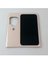 Pantalla lcd exterior para Oppo Find N3 Flip mas tapa superior rosa calidad premium