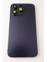 Carcasa trasera o tapa trasera purpura para IPhone 14 Pro Max A2893 A2894 A2895 A2896 A2651