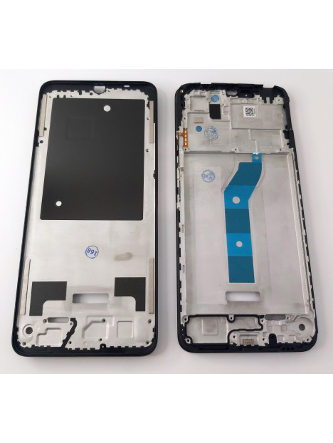Carcasa central o marco negro para Xiaomi Redmi 13c calidad premium
