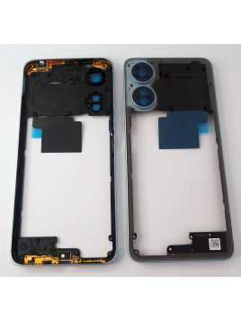 Carcasa trasera o marco azul para Xiaomi Poco C65 calidad premium