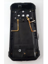 Carcasa trasera o tapa trasera negra dorada para Doogee V31 GT