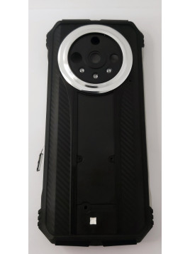 Carcasa trasera o tapa trasera negra plata para Doogee V31 GT