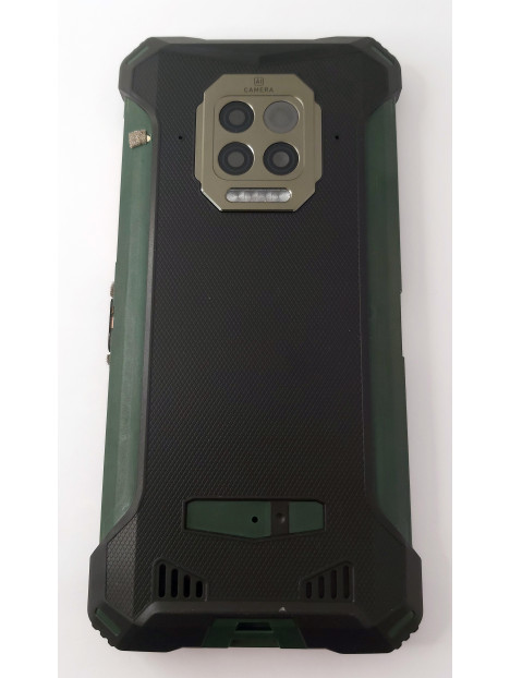 Carcasa trasera o tapa trasera negra verde para Doogee S86 S86 Pro