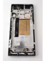 Pantalla lcd para ZTE Red Magic 8S Pro 5G mas tactil negro mas marco plata calidad premium