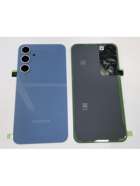 Tapa trasera o tapa bateria azul para Samsung Galaxy S23 FE SM-S711 GH82-32787E Service Pack