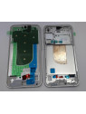 Carcasa central o marco plata para Samsung Galaxy S23 FE SM-S711 GH82-32857B Service Pack