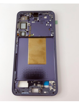 Carcasa central o marco violeta para Samsung Galaxy S24 Plus SM-S926B GH82-33413C Service Pack