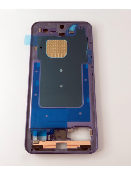 Carcasa central o marco violeta para Samsung Galaxy S24 SM-S921B GH82-33418C Service Pack