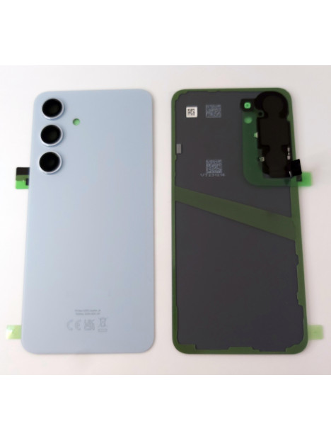 Tapa trasera o tapa bateria azul para Samsung Galaxy S24 SM-S921B GH82-33101F Service Pack