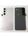 Tapa trasera o tapa bateria gris para Samsung Galaxy S24 SM-S921B GH82-33101B Service Pack