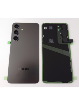 Tapa trasera o tapa bateria negra para Samsung Galaxy S24 SM-S921B GH82-33101A Service Pack