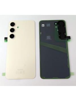 Tapa trasera o tapa bateria amarilla para Samsung Galaxy S24 SM-S921B GH82-33101D Service Pack