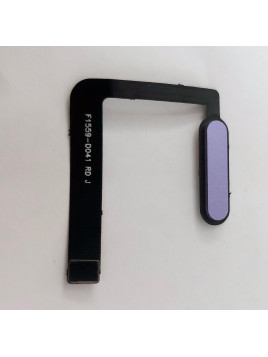 Flex boton home purpura para Cubot Note 50 calidad premium