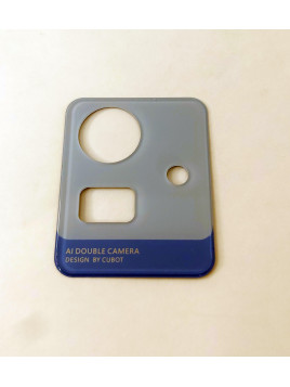 Embellecedor camara trasera azul para Cubot Note 50 calidad premium