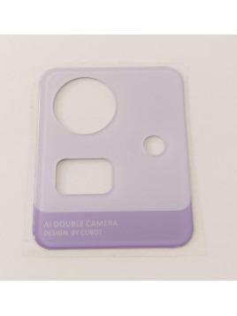 Embellecedor camara trasera purpura para Cubot Note 50 calidad premium