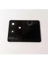 Cristal embellecedor trasero negro para Cubot Note 21 calidad premium