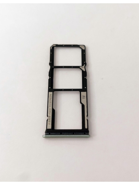 Soporte o bandeja sim verde para Xiaomi Redmi 13C calidad premium