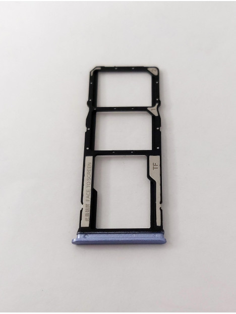 Soporte o bandeja sim azul para Xiaomi Redmi 13C calidad premium