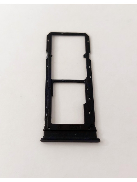 Soporte o bandeja dual sim negra para Vivo Y36 calidad premium