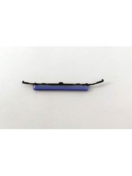 Boton volumen azul oscuro para Vivo Y21 2021 calidad premium