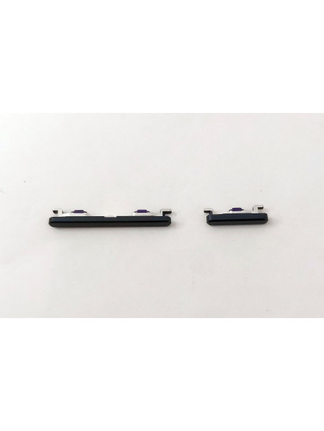 Set 2 botones negros para Vivo V23 5G V2130 calidad premium