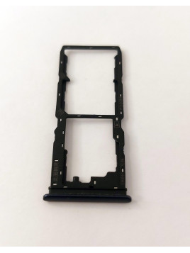 Soporte o bandeja dual sim negra para Vivo Y11S calidad premium