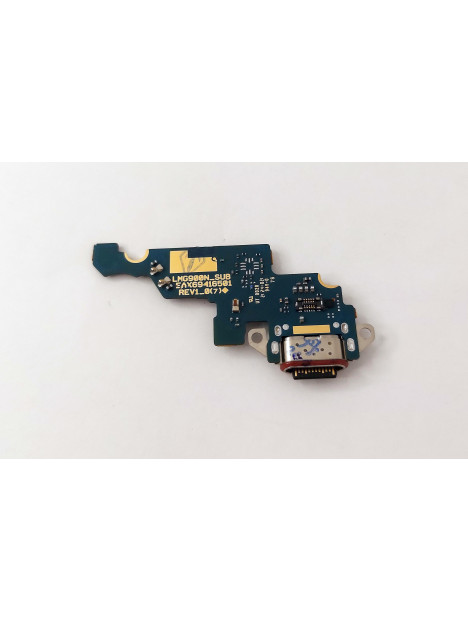 Flex puerto carga para LG Velvet 5g compatible version europea