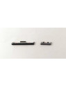 Set 2 botones negros para Huawei Honor Magic 4 Pro 5G calidad premium